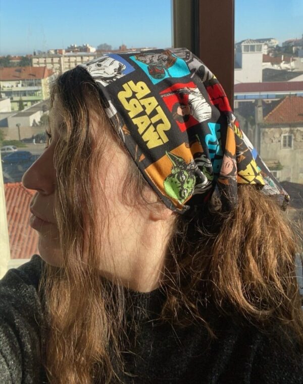 Bandana/ lenço de cabeça