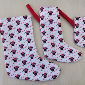 Meias de natal (3 tamanhos)