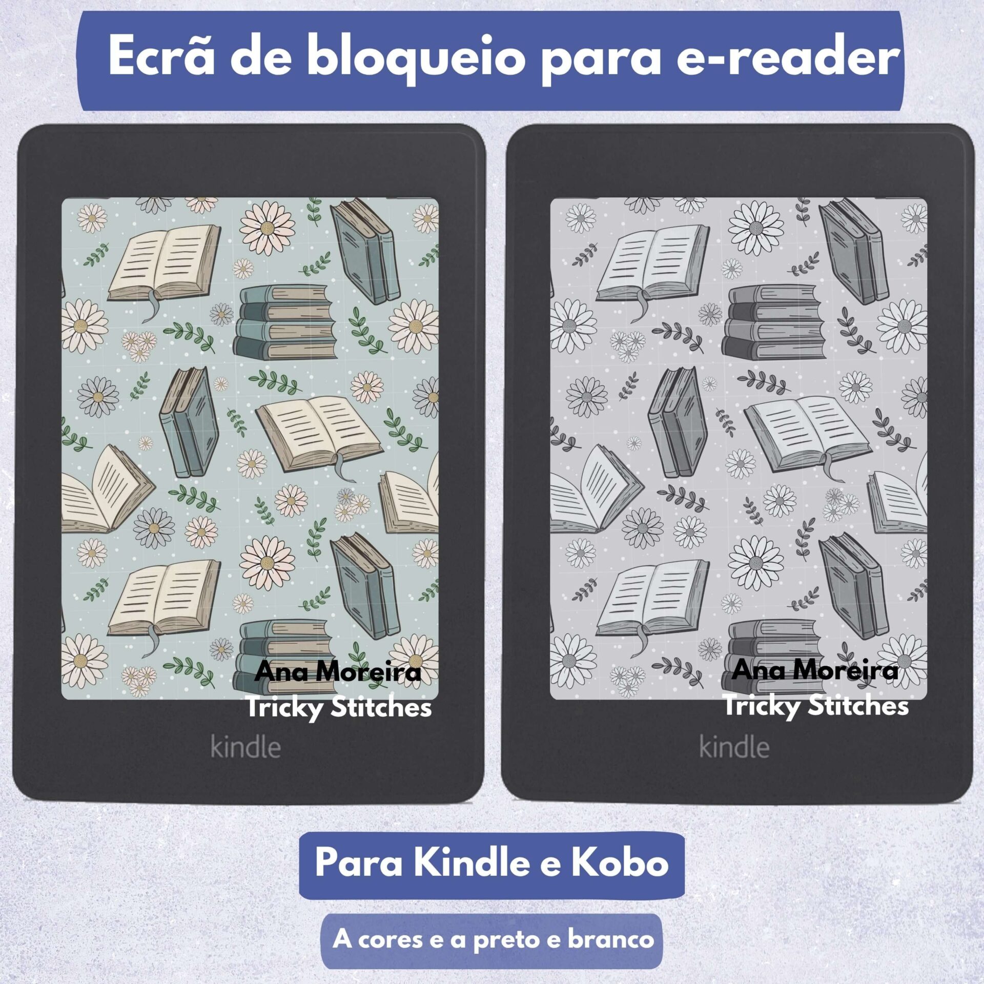 Screensaver E-reader 1